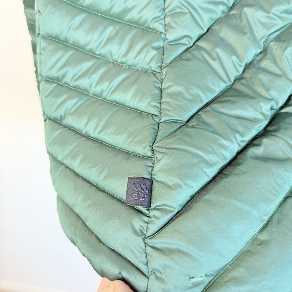 All In Motion Womens Extra Large Lightweight Packable Down Puffer Jacket Green - Picture 10 of 16
